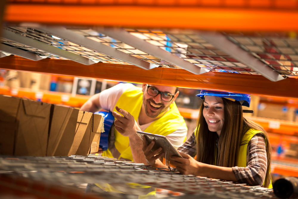 trabajadores-almacen-contando-cajas-estantes-gran-almacen-distribucion